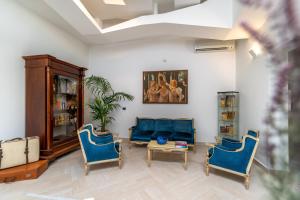 Χώρος καθιστικού στο Villa Rocla guest house Pompei