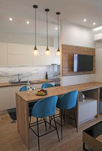 Kuchyň nebo kuchyňský kout v ubytování S & D Apartment