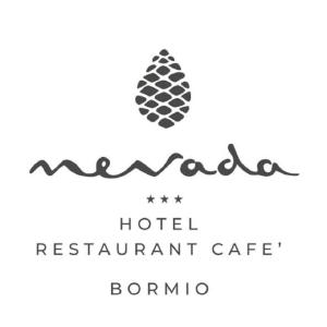 a logo for a hotel restaurant cafe at Hotel Nevada in Bormio
