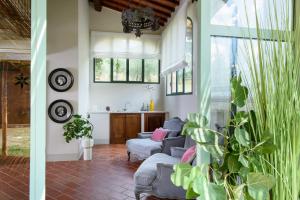 Istumisnurk majutusasutuses Borgo I Vicelli Adults Only Relais