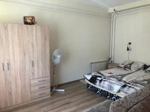 Postel nebo postele na pokoji v ubytování Relax Bogács