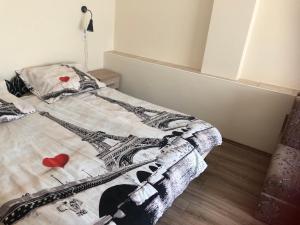 Postel nebo postele na pokoji v ubytování Relax Bogács