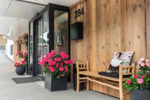 TV a/nebo společenská místnost v ubytování Boutique Hotel ANYBODY