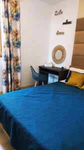 Postel nebo postele na pokoji v ubytování SeaSight Apartment - Ciovo Island