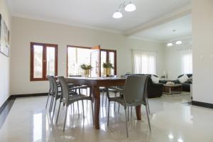 Posezení v ubytování Bilene Home