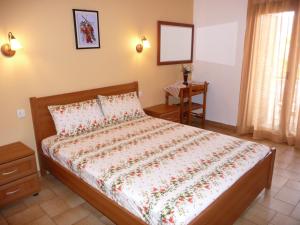 Ένα ή περισσότερα κρεβάτια σε δωμάτιο στο House Evristhenis 1