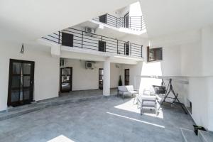 Balkón nebo terasa v ubytování Toma Residence