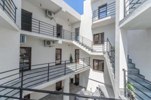 Balkón nebo terasa v ubytování Toma Residence