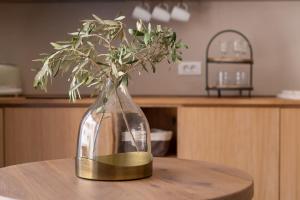 Kuchnia lub aneks kuchenny w obiekcie Kaminos Boutique Hotel