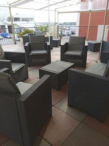 Istumisnurk majutusasutuses Albergo Stella Di Mare