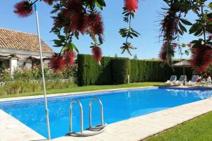 una piscina en el patio de una casa en Fincaretama Farmhouse Apartment Ronda, en Ronda 34 fotos más