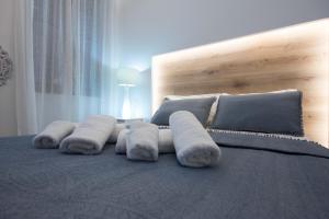 Postel nebo postele na pokoji v ubytování 1571_SUITES A1
