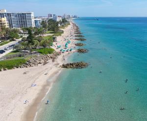 A bird's-eye view of Tropic Isle Beach Resort