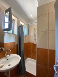 Koupelna v ubytování Holiday Apartmanház