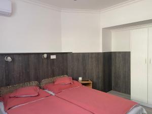Postel nebo postele na pokoji v ubytování Holiday Apartmanház