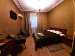 TV a/nebo společenská místnost v ubytování Bogdanov Yar Hotel + 37 fotografií