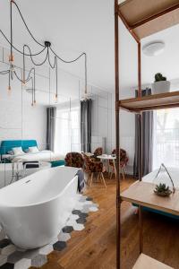 Posedenie v ubytovaní Apartament Centrum- Nowy Świat