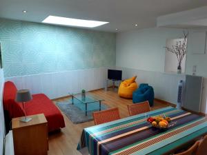 Posezení v ubytování Hotel Chez Benat