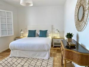 Postel nebo postele na pokoji v ubytování Apartamento Casa Cristina