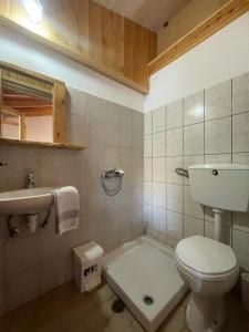 Koupelna v ubytování Pension Oasis