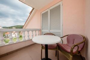 Balkón nebo terasa v ubytování Villa Anggela