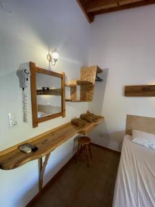 Postel nebo postele na pokoji v ubytování Pension Oasis