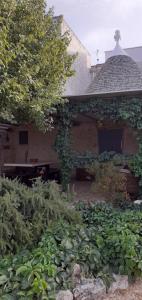 A garden outside Trullo Gio