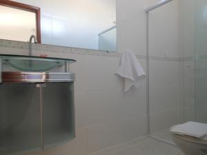 Vonios kambarys apgyvendinimo įstaigoje Pousada Dubai