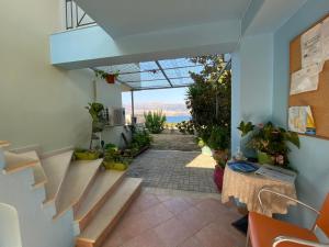 En balkon eller terrasse på Mirovigli Family rooms