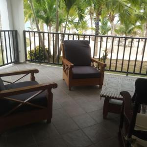 Area soggiorno di private apartment estudio ocean view solo adultos
