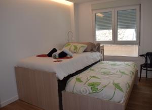 Postel nebo postele na pokoji v ubytování Nuevo apartamento céntrico junto al mar