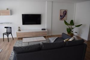 TV a/nebo společenská místnost v ubytování Nuevo apartamento céntrico junto al mar