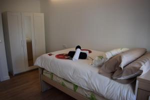 Postel nebo postele na pokoji v ubytování Nuevo apartamento céntrico junto al mar