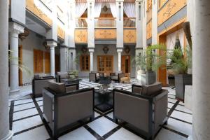 Istumisnurk majutusasutuses Riad L'Etoile D'Orient