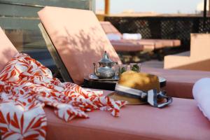 Istumisnurk majutusasutuses Riad L'Etoile D'Orient