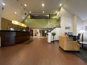 Χώρος καθιστικού στο Sleep Inn Atlanta Airport