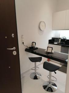 Kuchyňa alebo kuchynka v ubytovaní The Syntagma Luxury Suite
