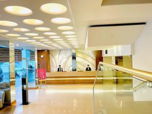 Vstupní hala nebo recepce v ubytování Hotel Centre Point + 37 fotografií