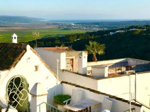 a view from the roof of a church at HEAVEN PUERTA CERRADA Casas Vejer Debra in Vejer de la Frontera