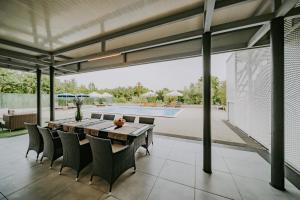 Balkón nebo terasa v ubytování Villa Laurus Residence