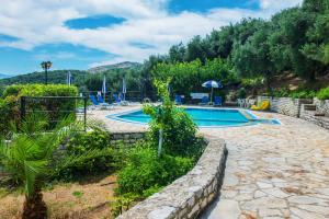 Πισίνα στο ή κοντά στο Dionysos Apartments