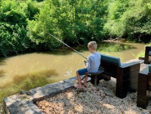 Ảnh trong thư viện ảnh của Villa au bord de la Rivièr ở Ségur-le-Château