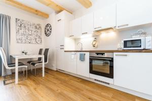 Η κουζίνα ή μικρή κουζίνα στο Horský apartmán Temari 5 Klínovec