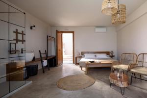 Kuchyňa alebo kuchynka v ubytovaní Aletri Swim Up Boutique Hotel
