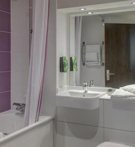 A bathroom at Fortune Huddersfield; Sure Hotel Collection by Best Western