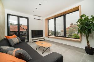 Posezení v ubytování Apartments Marea