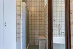 A bathroom at Attico Panoramico