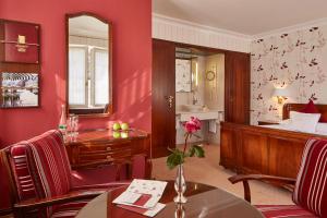 Posezení v ubytování Boutiquehotel Oberkirch im Zentrum