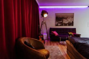 Posezení v ubytování Das Appartement