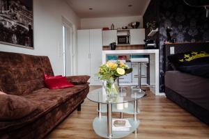 Posezení v ubytování Das Appartement